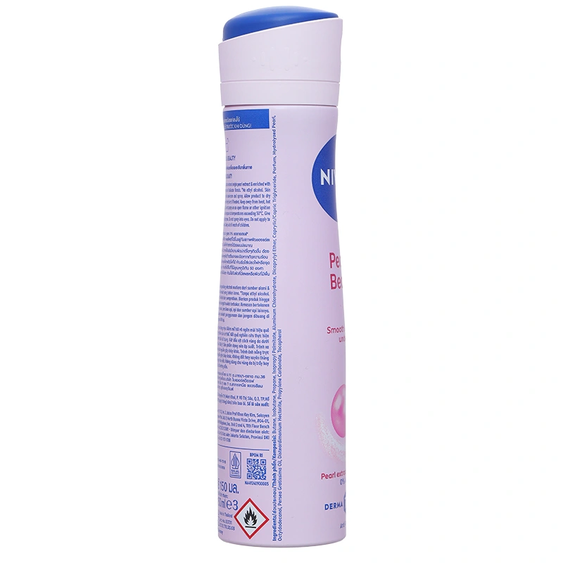 Xịt khử mùi Nivea Pearl & Beauty khử mùi, ngăn mồ hôi 72h chai 150ml - 3